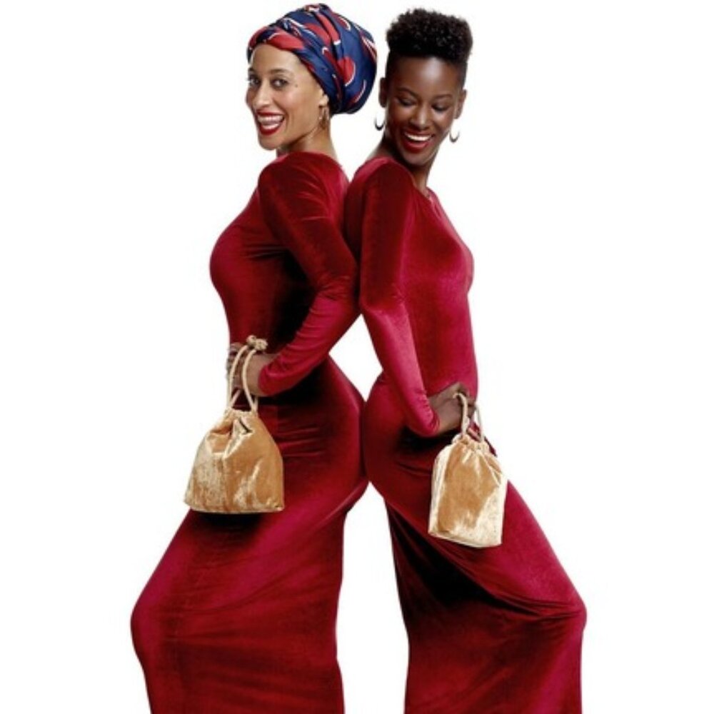 Tracee Elllis Ross x JCPenney Velvet Midi Dress